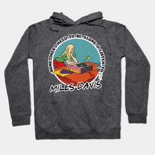 Miles Davis / Jazz Music Obsessive Fan Design Hoodie